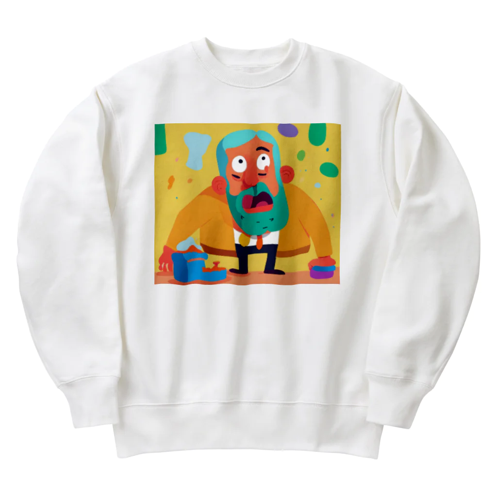 JINPACHIの気配りができる男 Heavyweight Crew Neck Sweatshirt