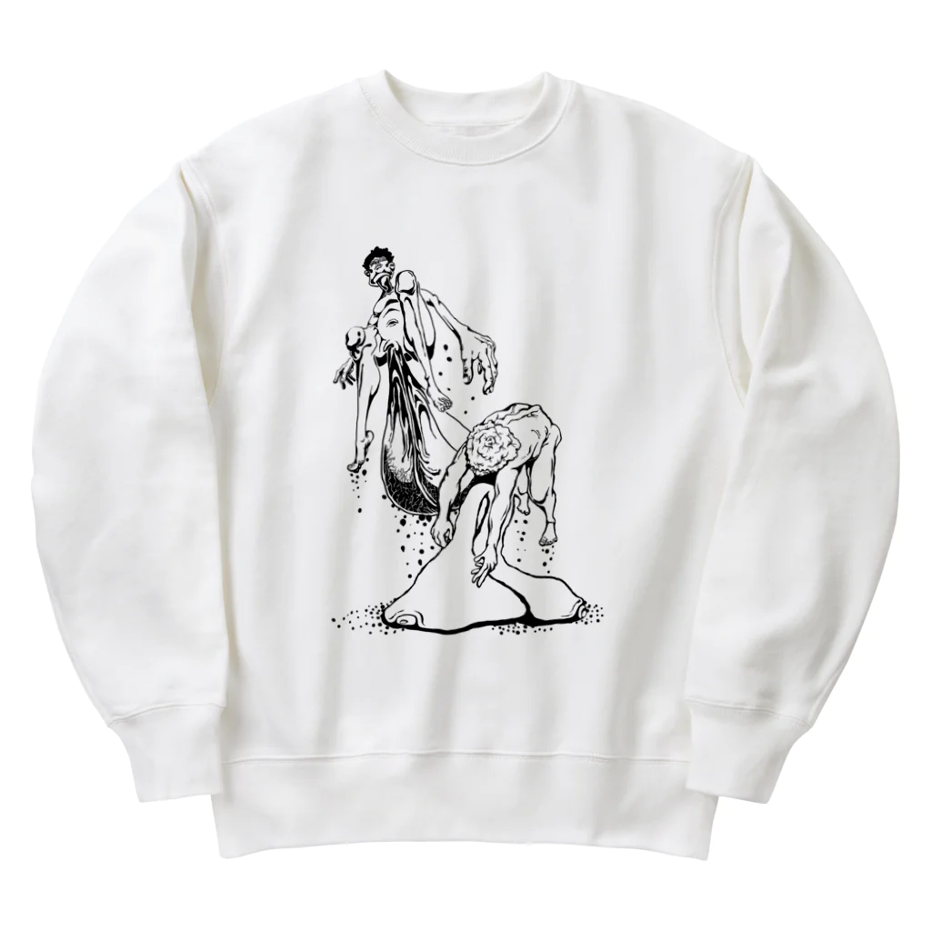 不必需品店のタマ緒とブブ美 Heavyweight Crew Neck Sweatshirt