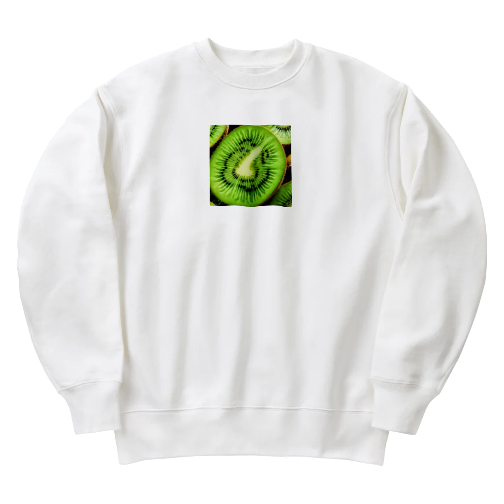 norimitu-の新鮮キウイ Heavyweight Crew Neck Sweatshirt