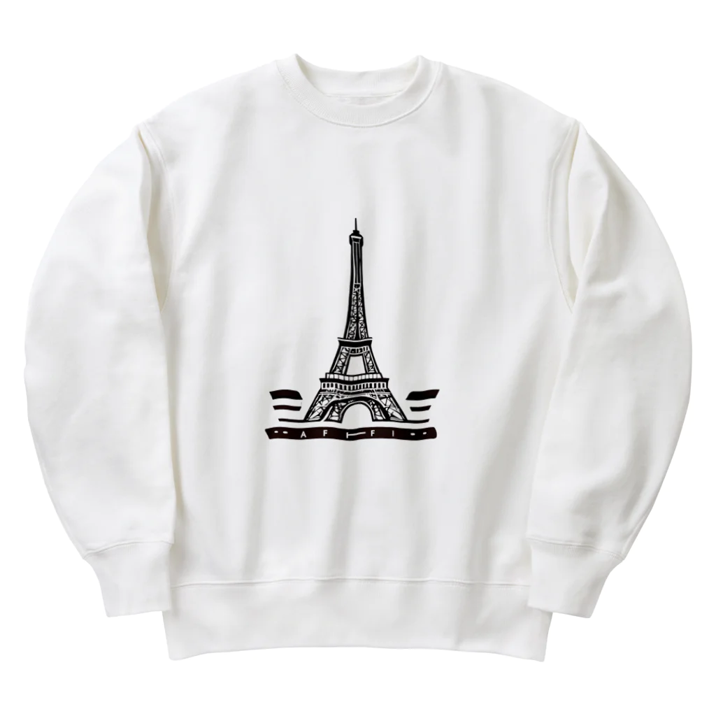 Unique Existenceのeiffel tower ヘビーウェイトスウェット