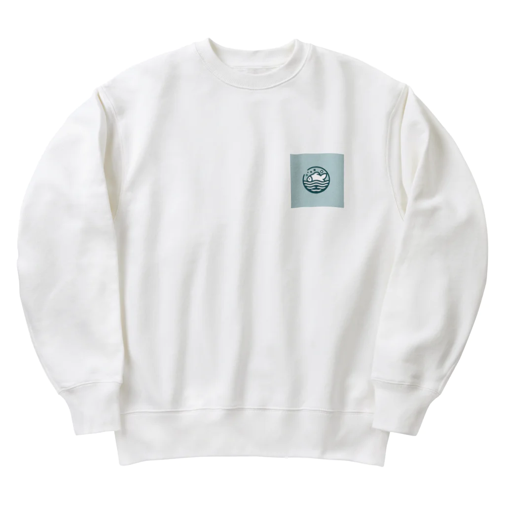 maturedのシンプルなお魚 Heavyweight Crew Neck Sweatshirt