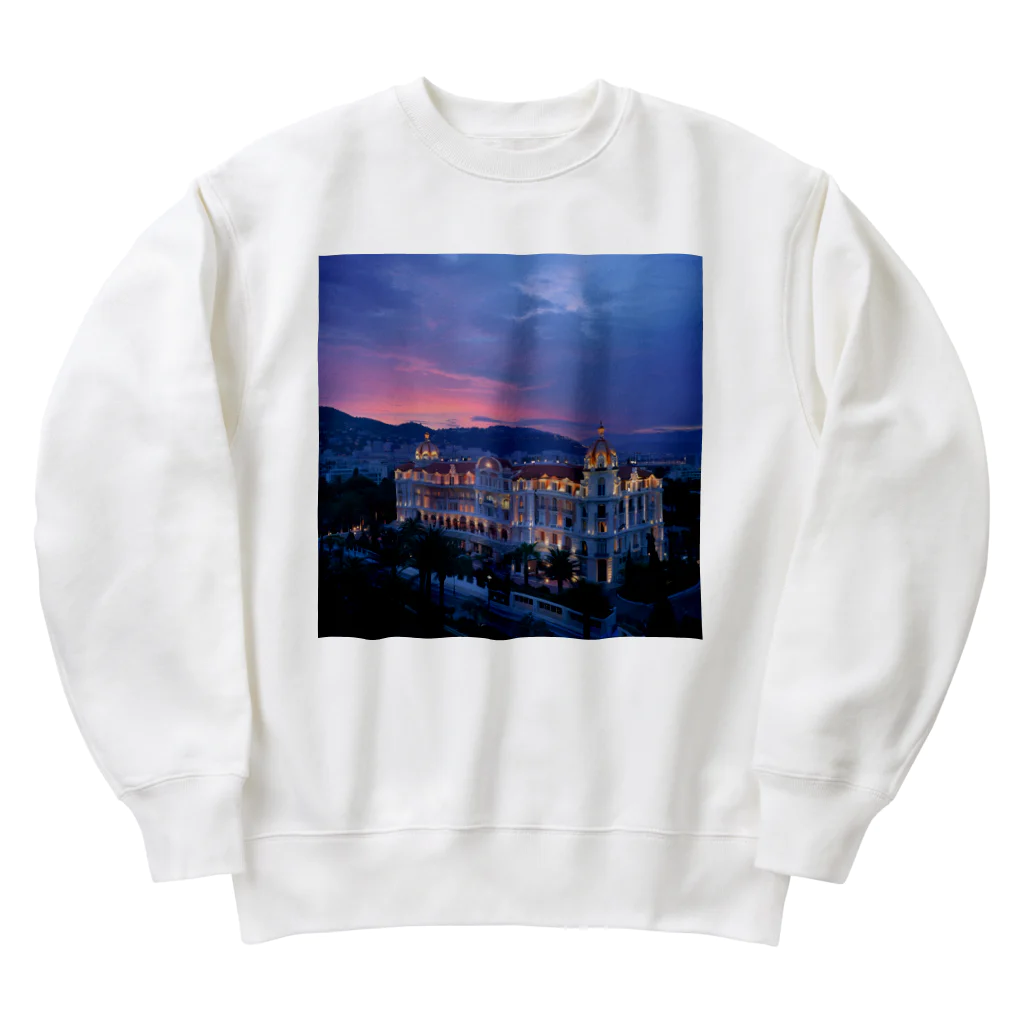 AQUAMETAVERSEのニースの思い出　Tomoe bb 2712 Heavyweight Crew Neck Sweatshirt