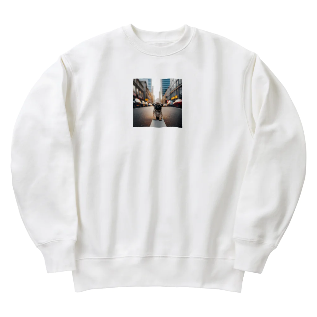 koumeiのみちにパグ2 Heavyweight Crew Neck Sweatshirt