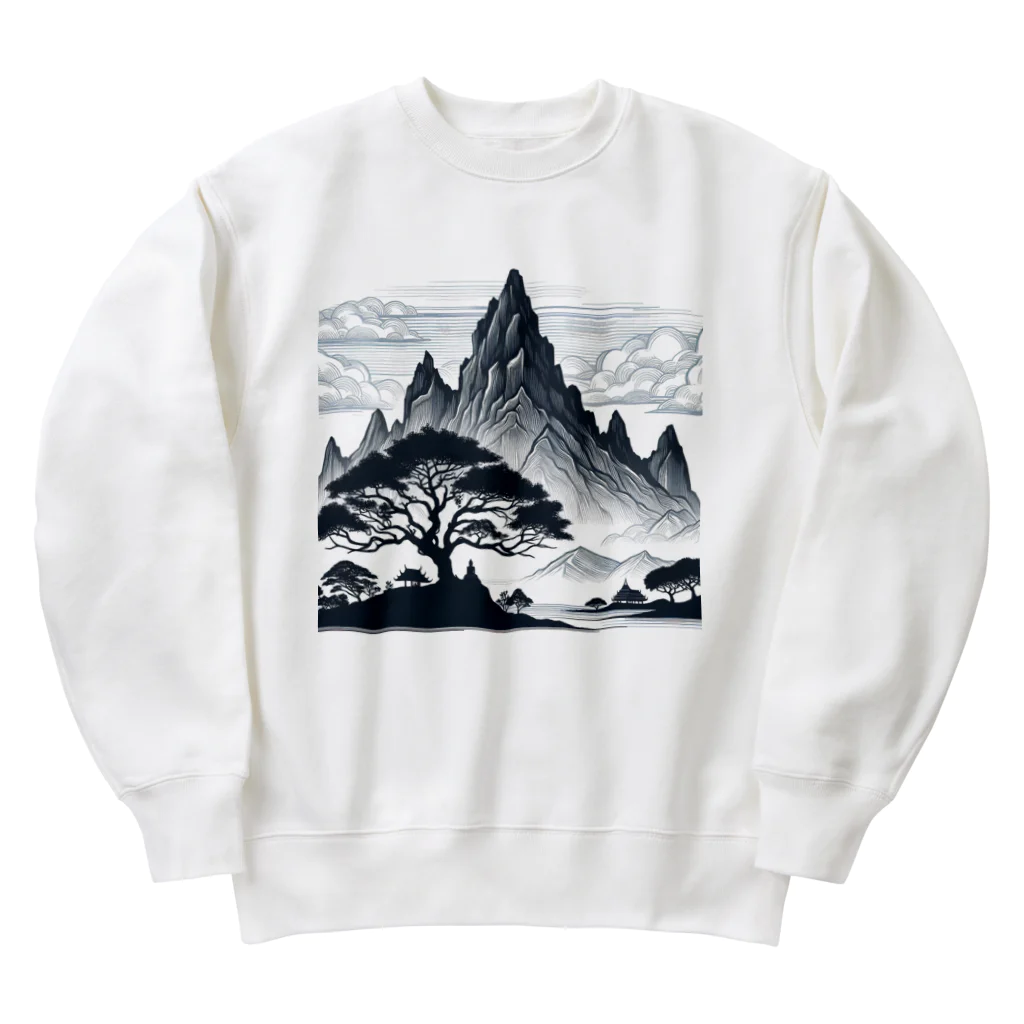 Qten369の甲賀の里 Heavyweight Crew Neck Sweatshirt