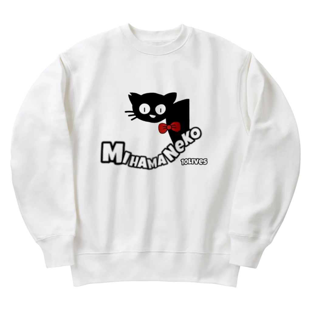 mihamaneko の美浜ねこオリジナル Heavyweight Crew Neck Sweatshirt