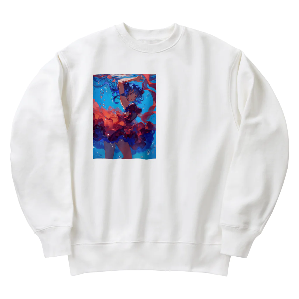 AQUAMETAVERSEの海の中の美ボディ　ラフルール　1859 Heavyweight Crew Neck Sweatshirt