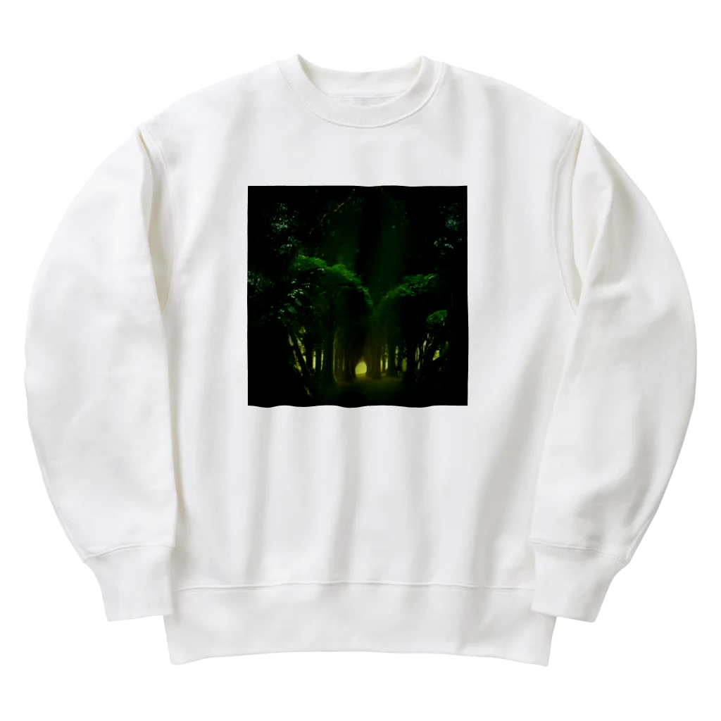 million-mindの異世界へと続く森 Heavyweight Crew Neck Sweatshirt