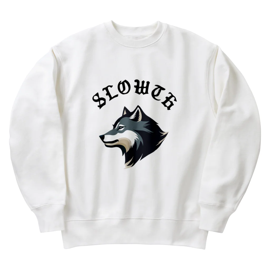 slowth_takeitonのWolf Heavyweight Crew Neck Sweatshirt