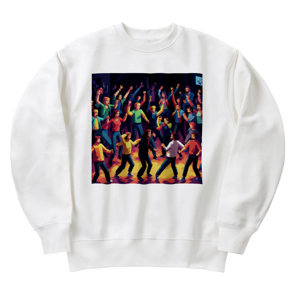 asuto_20のドット絵の集会 Heavyweight Crew Neck Sweatshirt