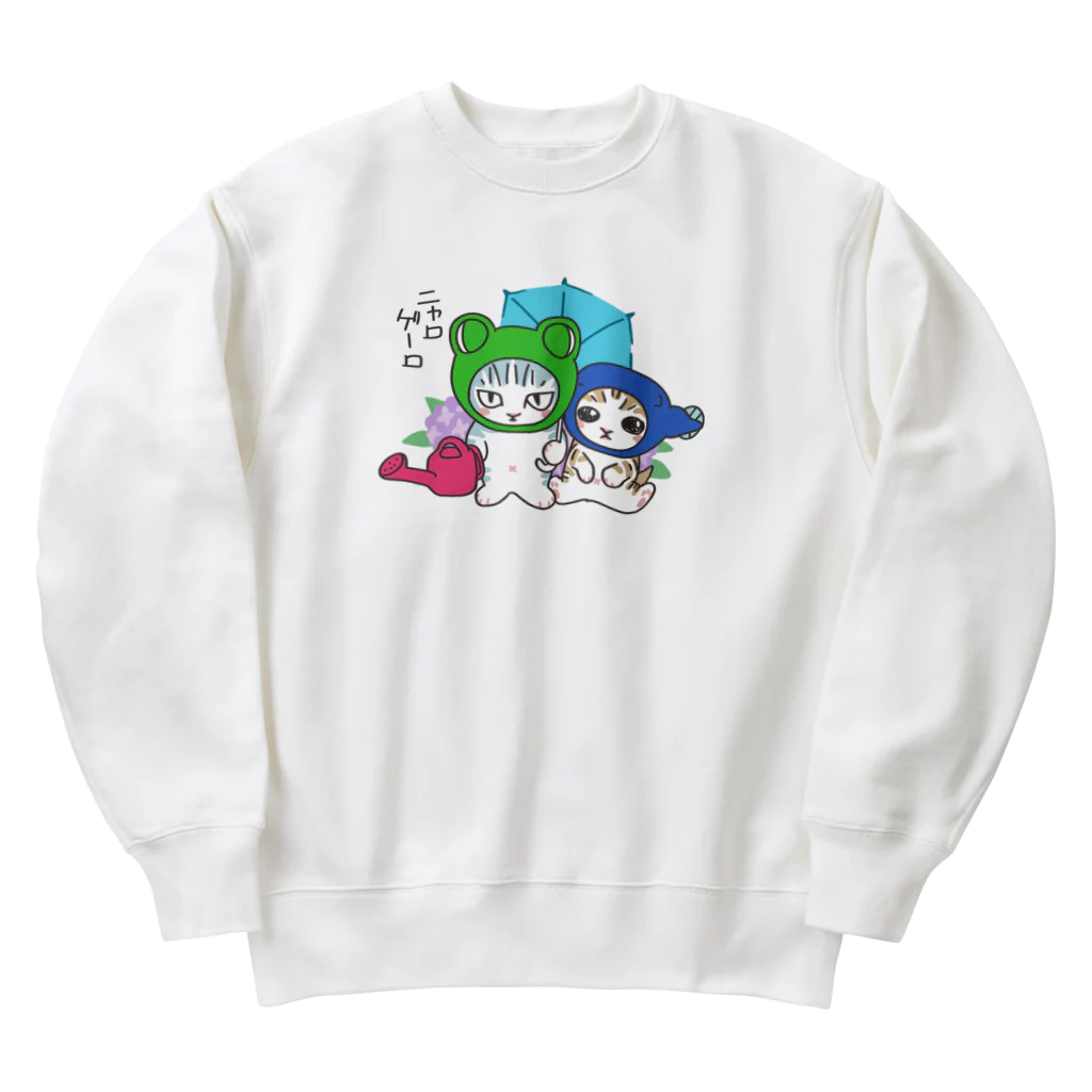 nya-mew（ニャーミュー）のニャロゲーロ Heavyweight Crew Neck Sweatshirt