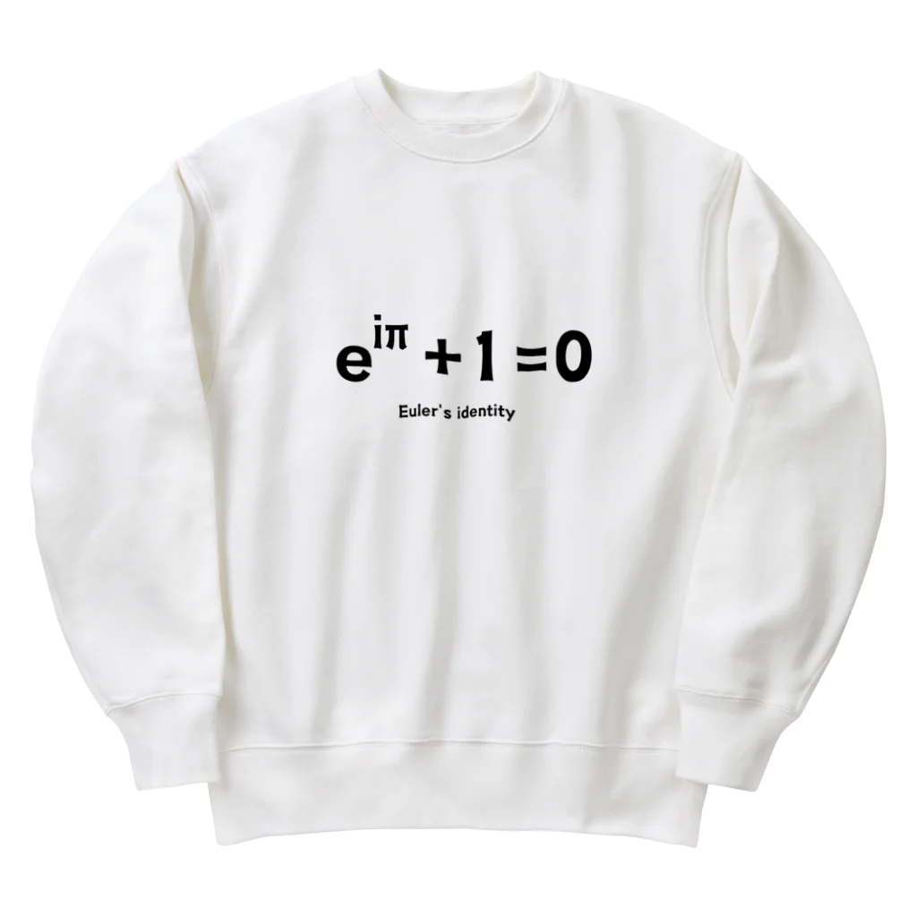 粗茶のオイラーの等式 Heavyweight Crew Neck Sweatshirt