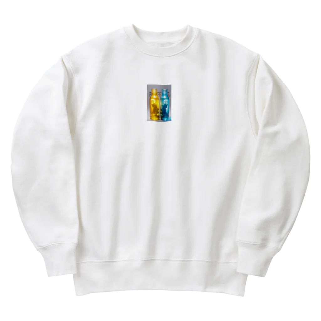 jhajhaのエレメンタル＆ボトルスピリット。 Heavyweight Crew Neck Sweatshirt