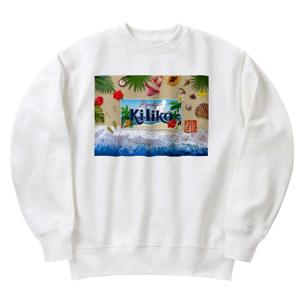 KILIKOStudiosの琉球切子 Heavyweight Crew Neck Sweatshirt