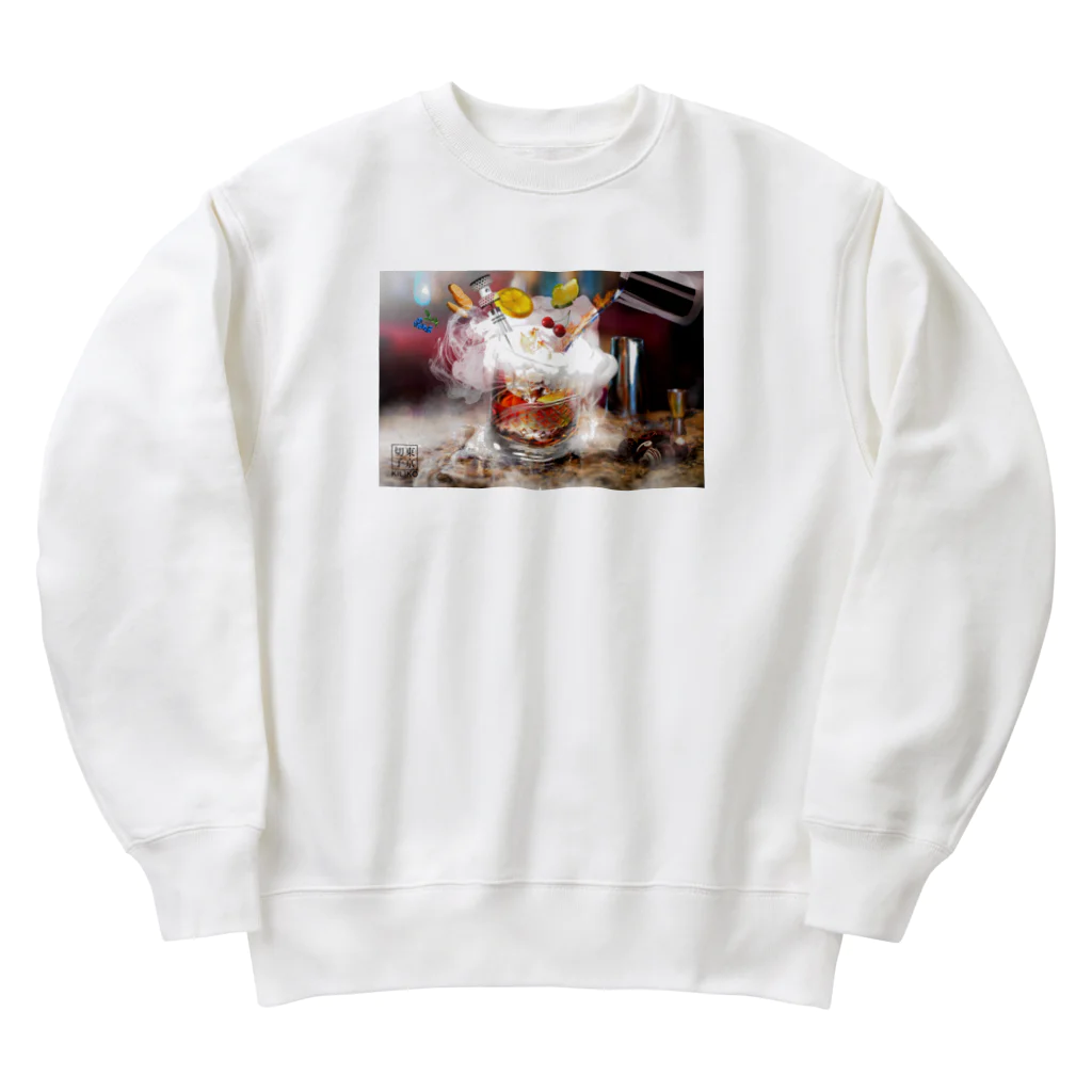 KILIKOStudiosの東京切子ロックグラス Heavyweight Crew Neck Sweatshirt