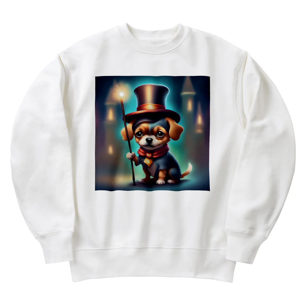 Void Dogのまるでマジシャンのような小型犬。 Heavyweight Crew Neck Sweatshirt