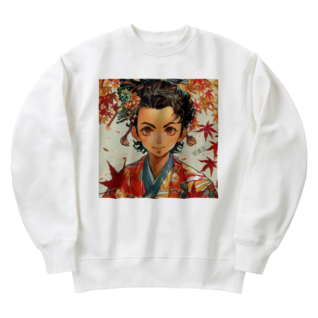 AQUAMETAVERSEの端午の節句　Tomoe bb 2712 Heavyweight Crew Neck Sweatshirt