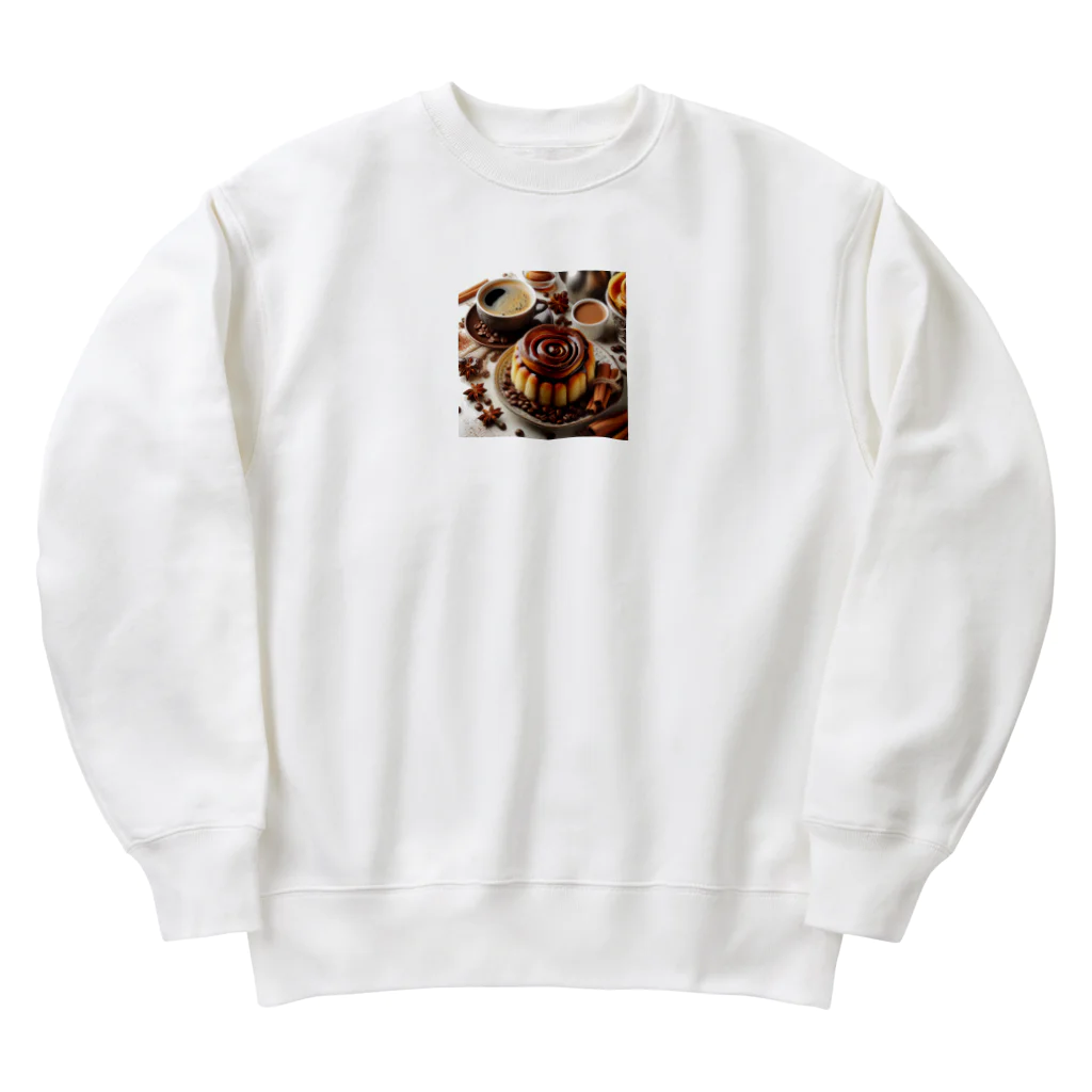 アミュペンの香り高いコーヒーの贅沢コンビネーション✨ Heavyweight Crew Neck Sweatshirt