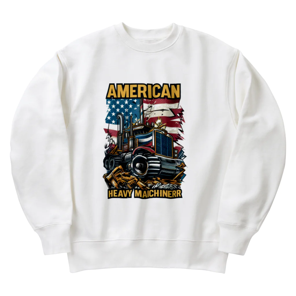 CYBER ARTの重機 Heavyweight Crew Neck Sweatshirt