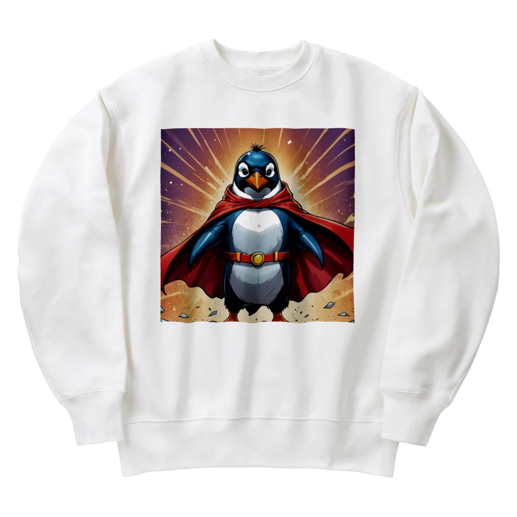 pen.のペンギンのヒーロー登場！ Heavyweight Crew Neck Sweatshirt