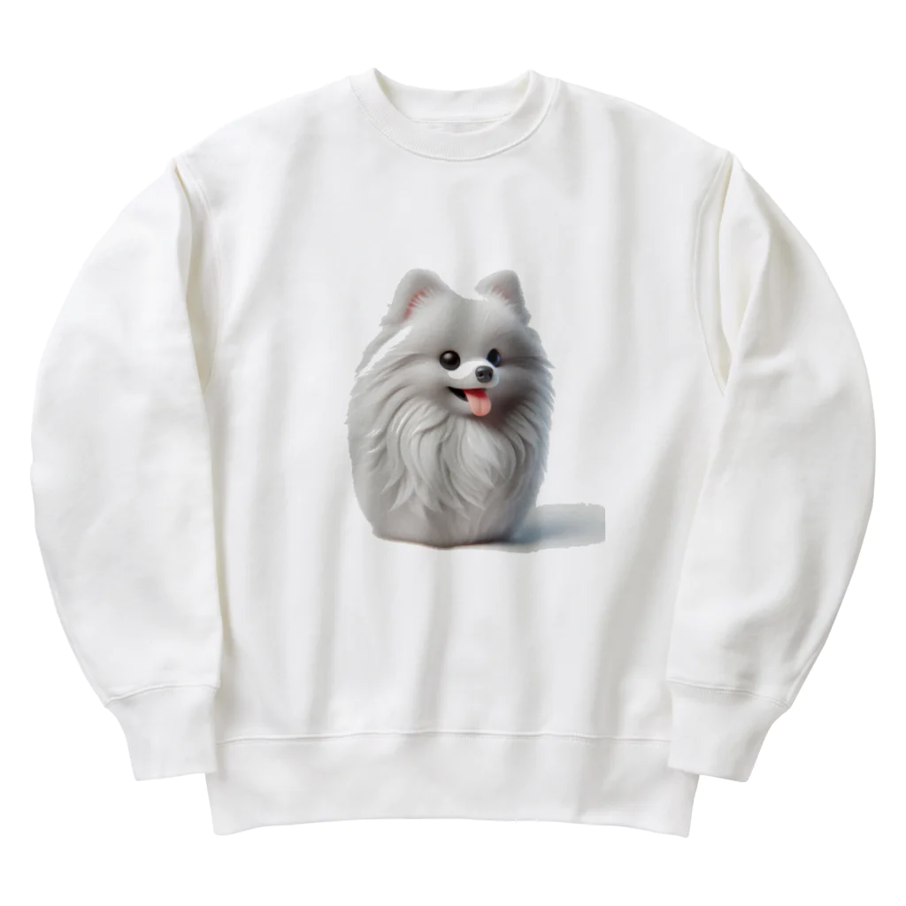 師匠のギル亀ショップのモフモフちゃん Heavyweight Crew Neck Sweatshirt