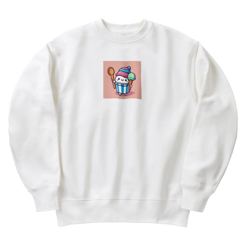 たくみのグッズ販売のアイスクリーム大好きちゃん Heavyweight Crew Neck Sweatshirt