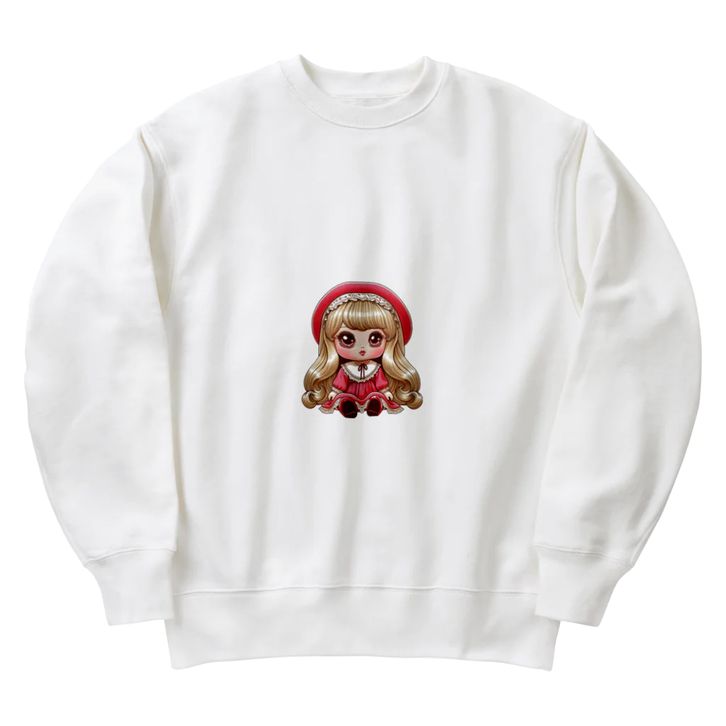 ミントキャンディのレトロなDOLL Heavyweight Crew Neck Sweatshirt