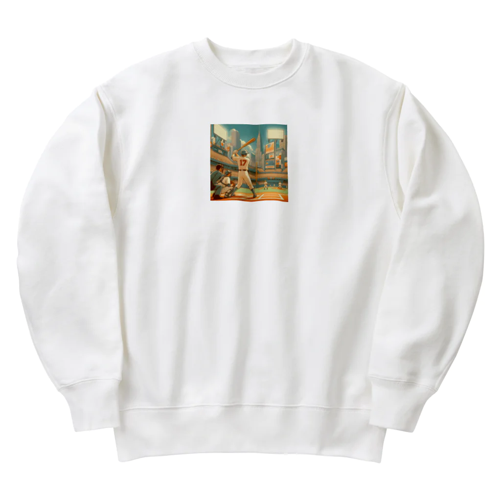 GUNSUNの君は大谷になれるか Heavyweight Crew Neck Sweatshirt