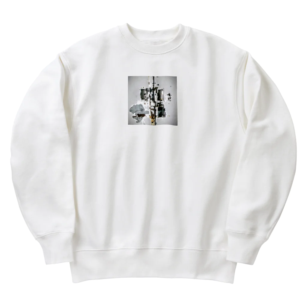 飯塚 iizukaの白壁 Heavyweight Crew Neck Sweatshirt