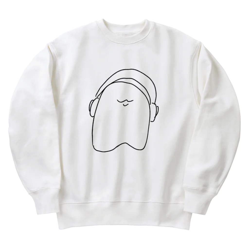 まごわやさしいのノッてる歯 Heavyweight Crew Neck Sweatshirt