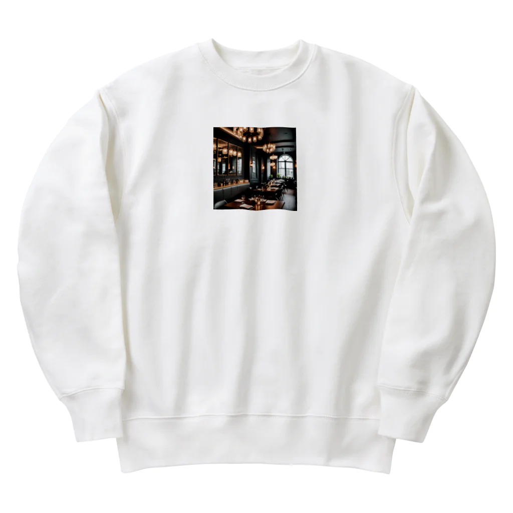 Mickショップのおしゃれなレストラン Heavyweight Crew Neck Sweatshirt