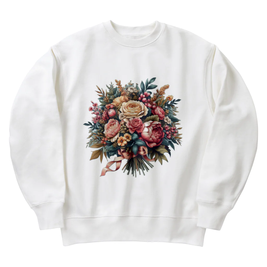 riotriffs_punksの花束 Heavyweight Crew Neck Sweatshirt