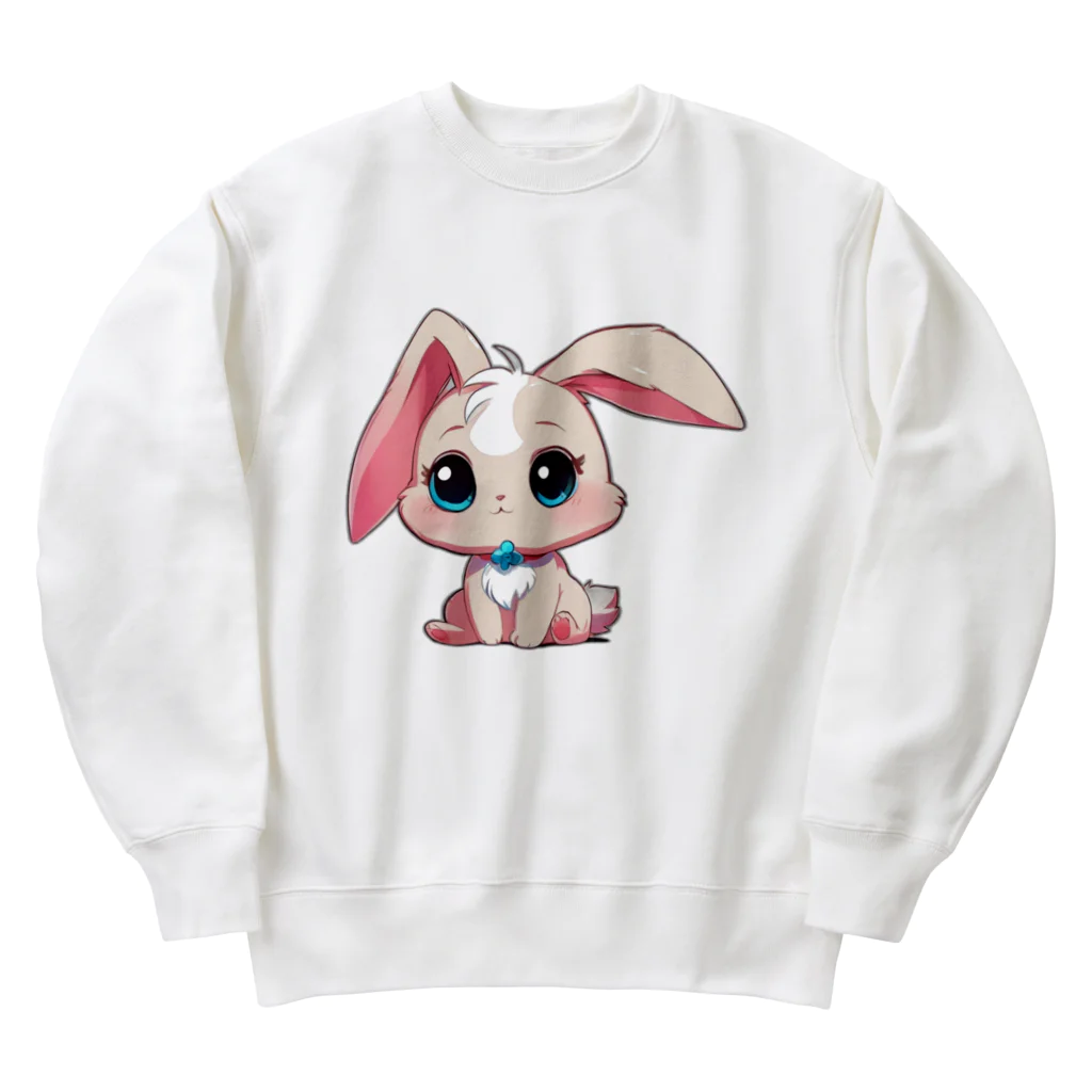 ちょっといいSHOPのちびアニマル（うさぎ） Heavyweight Crew Neck Sweatshirt