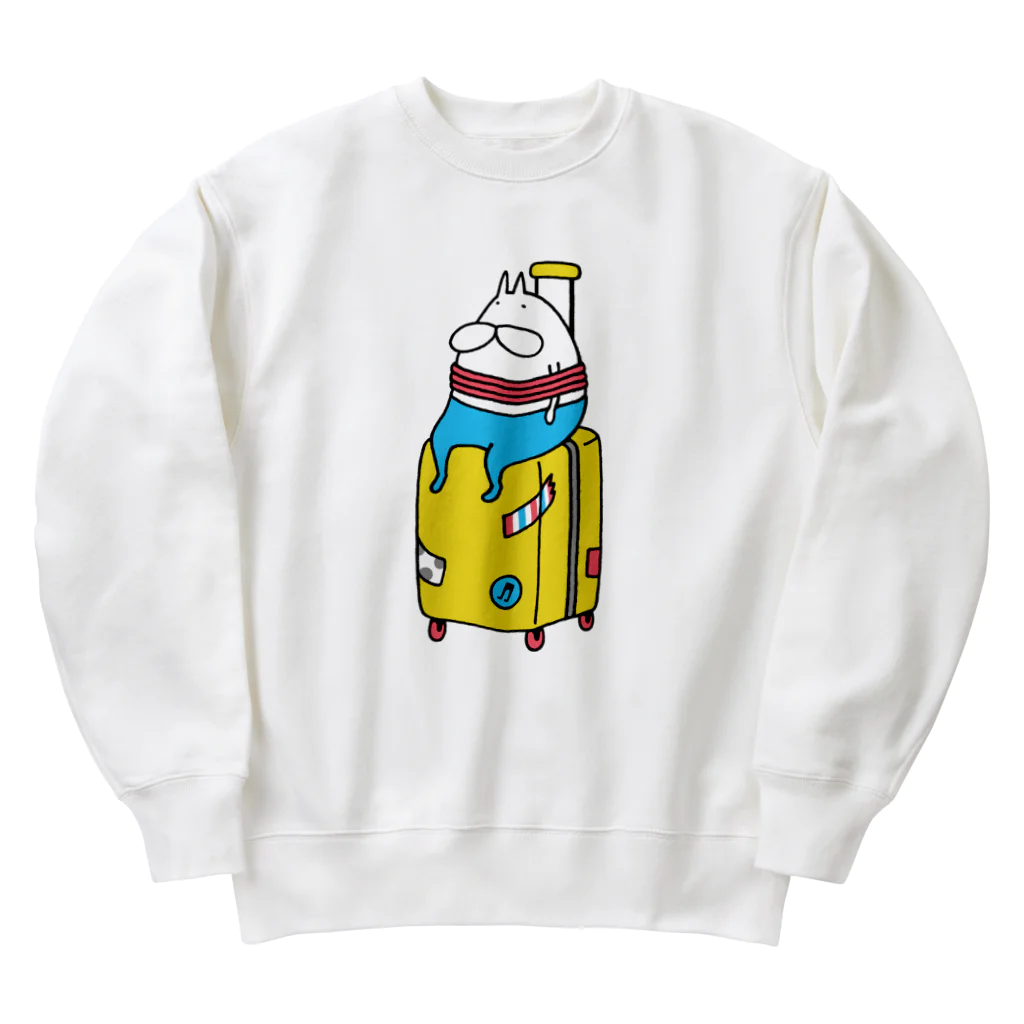 くらきち ONLINE SHOPのねこタイツと旅に出る Heavyweight Crew Neck Sweatshirt