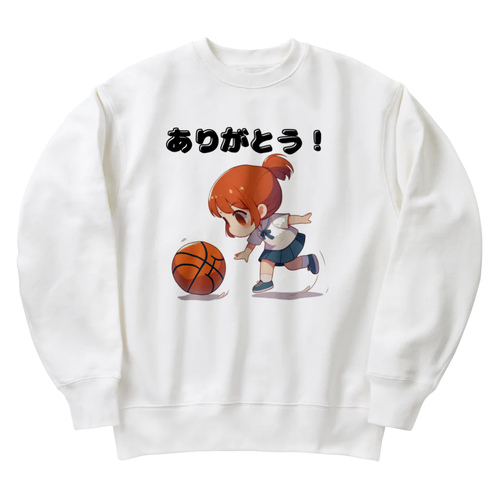 チェリモヤのガールズ バスケット 01 Heavyweight Crew Neck Sweatshirt