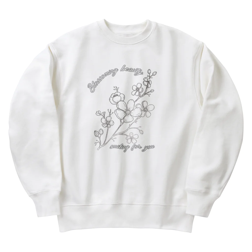 Kotoha-shopの桜の花言葉 Heavyweight Crew Neck Sweatshirt