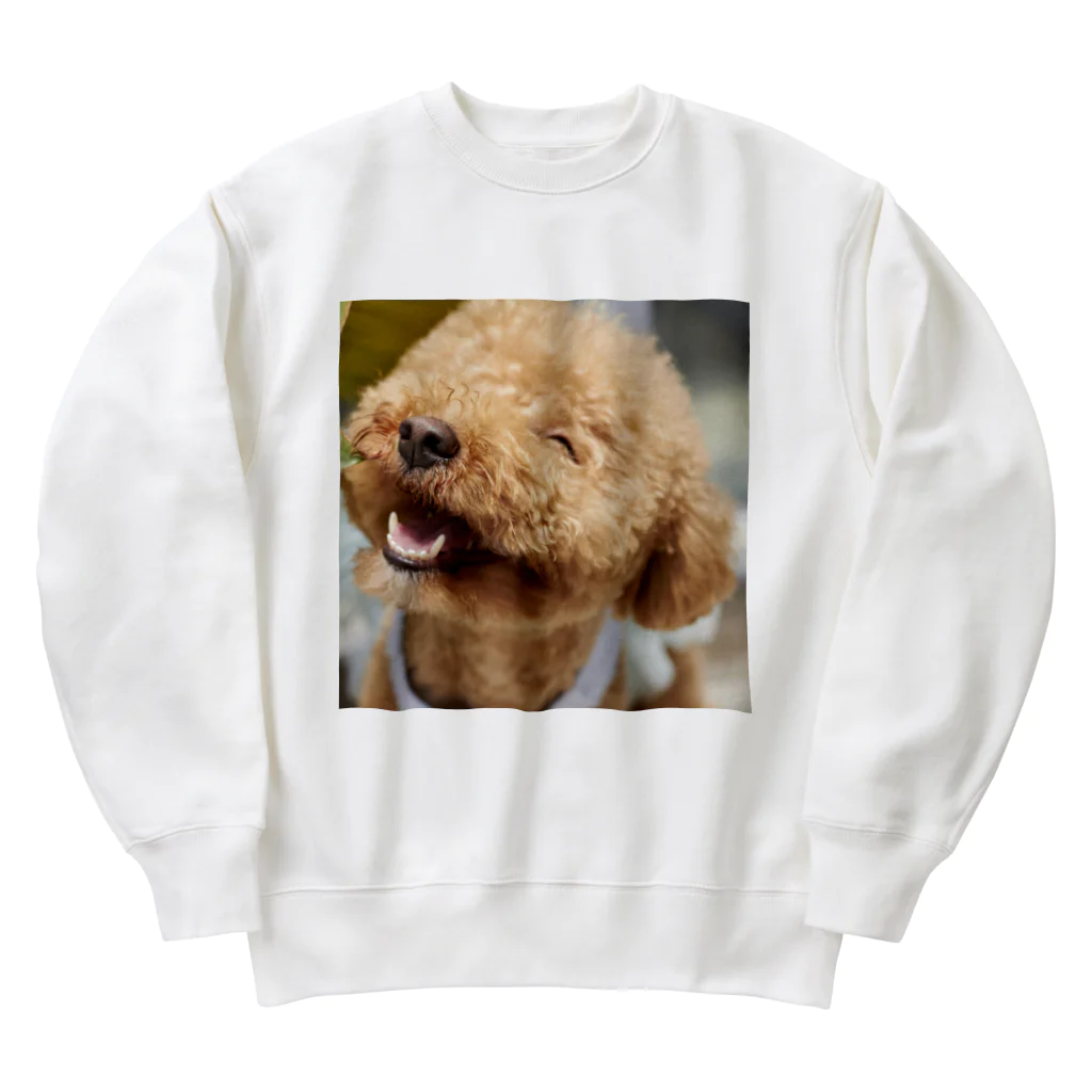 あすたんしょっぷのにっこにこわんわん Heavyweight Crew Neck Sweatshirt