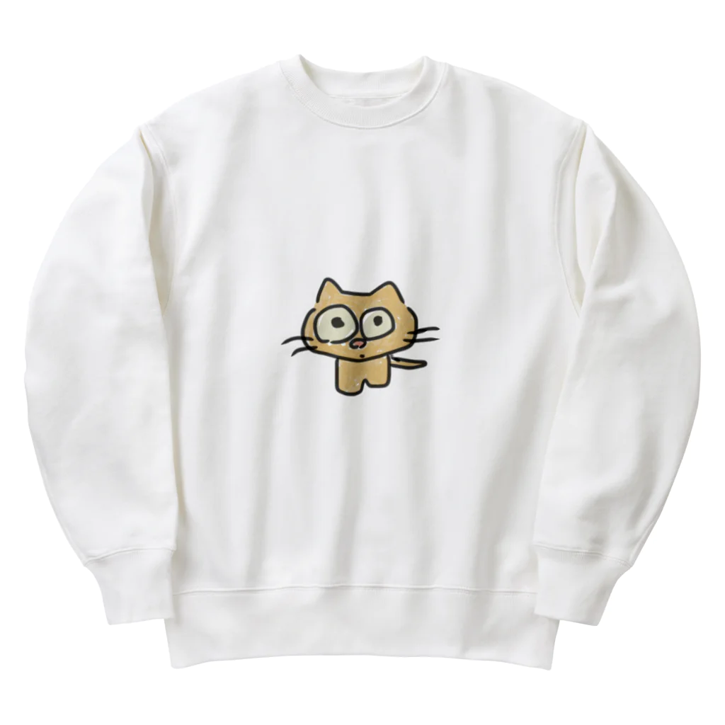 ハシビッチのみけちゃん Heavyweight Crew Neck Sweatshirt