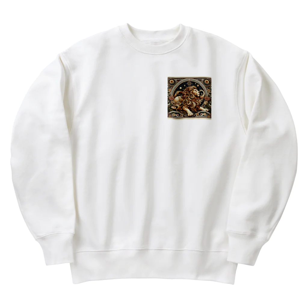 tsukino-utenaの星めぐり《Leo・獅子座》 Heavyweight Crew Neck Sweatshirt