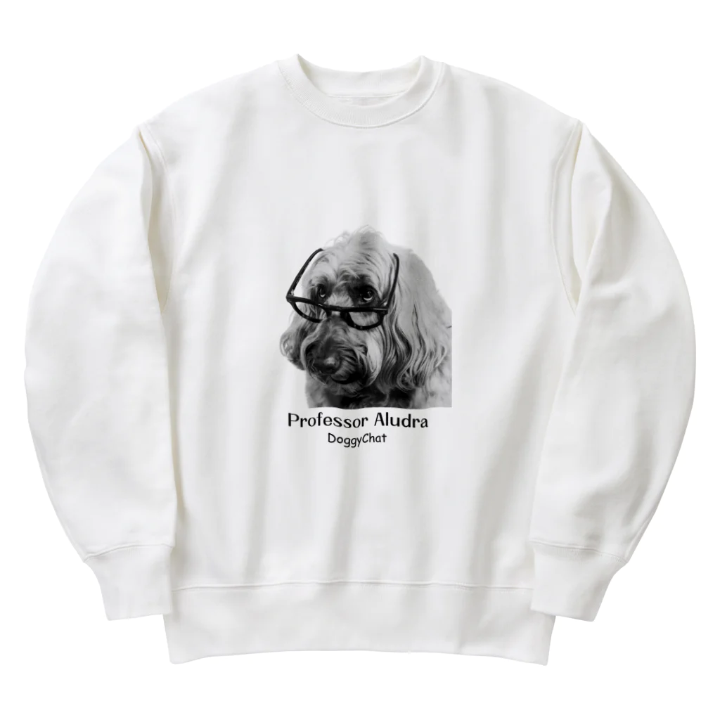 DoggyChatのアルドラ教授 Heavyweight Crew Neck Sweatshirt