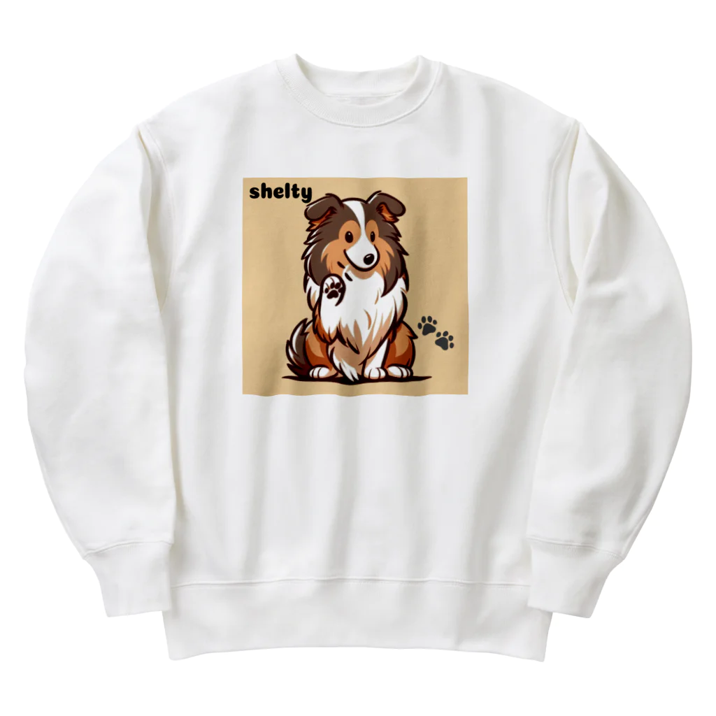 Mizのゆるハウスのシェルティタッチ！ Heavyweight Crew Neck Sweatshirt