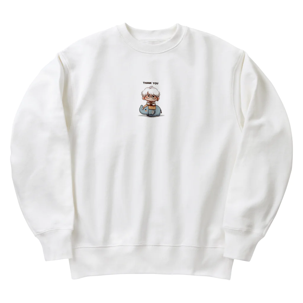 SHINICHIRO KOIDEのエレフィー (Elephie) Heavyweight Crew Neck Sweatshirt