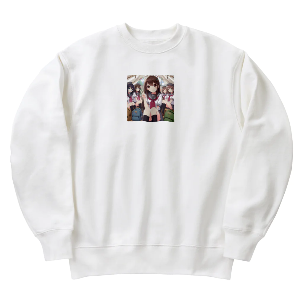 SWQAのjkキャンプ Heavyweight Crew Neck Sweatshirt