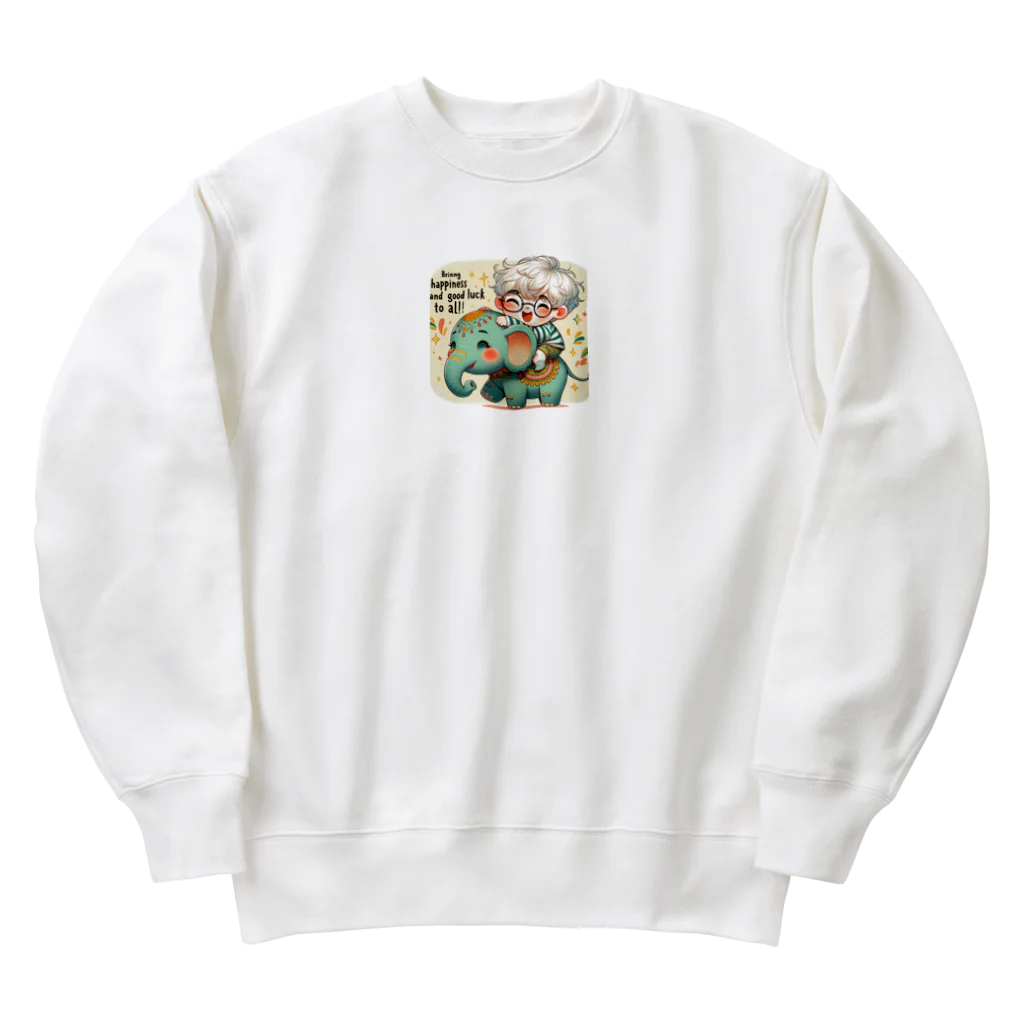 SHINICHIRO KOIDEのエレフィー (Elephie) Heavyweight Crew Neck Sweatshirt