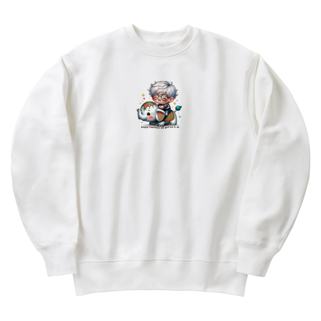 SHINICHIRO KOIDEのエレフィー (Elephie) Heavyweight Crew Neck Sweatshirt