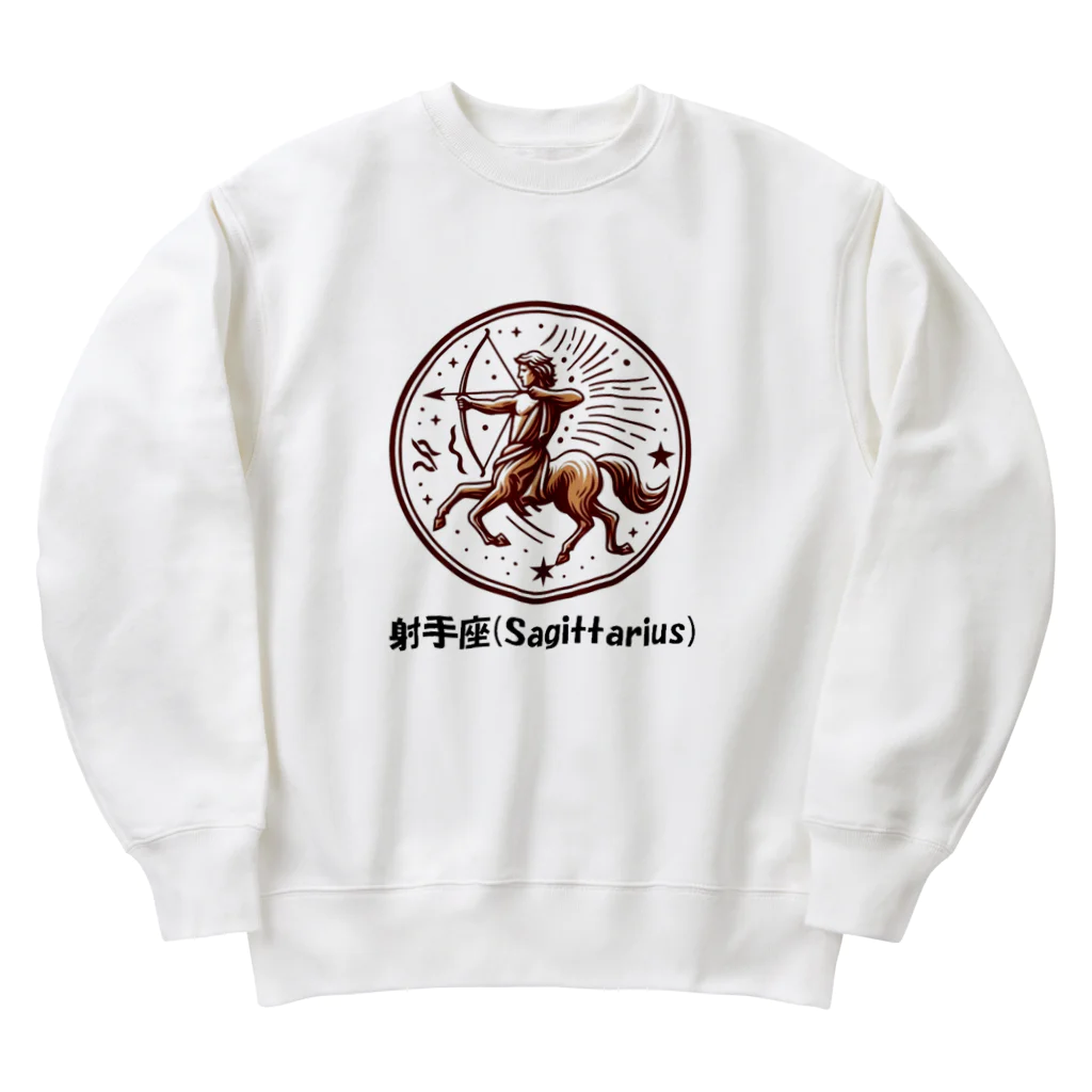 keystoneの射手座(Sagittarius) Heavyweight Crew Neck Sweatshirt