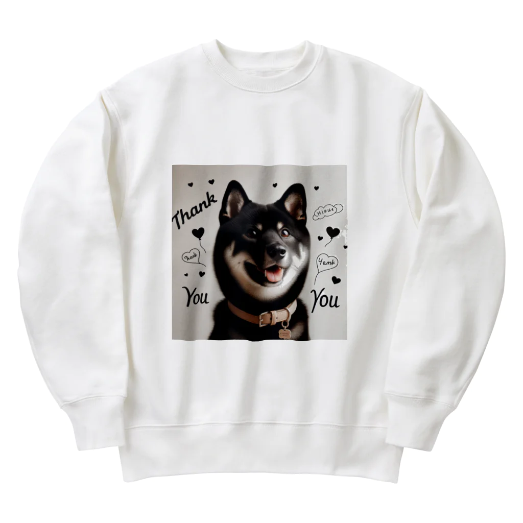 ANTARESの柴犬とありがとう Heavyweight Crew Neck Sweatshirt