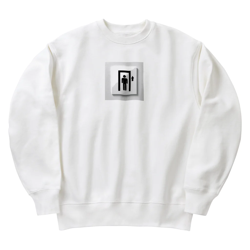 aoharu2005のエレベーター Heavyweight Crew Neck Sweatshirt