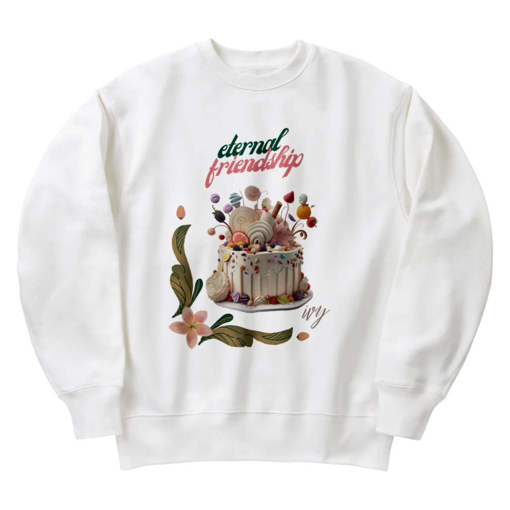 ivybloonのサプライズケーキ Heavyweight Crew Neck Sweatshirt