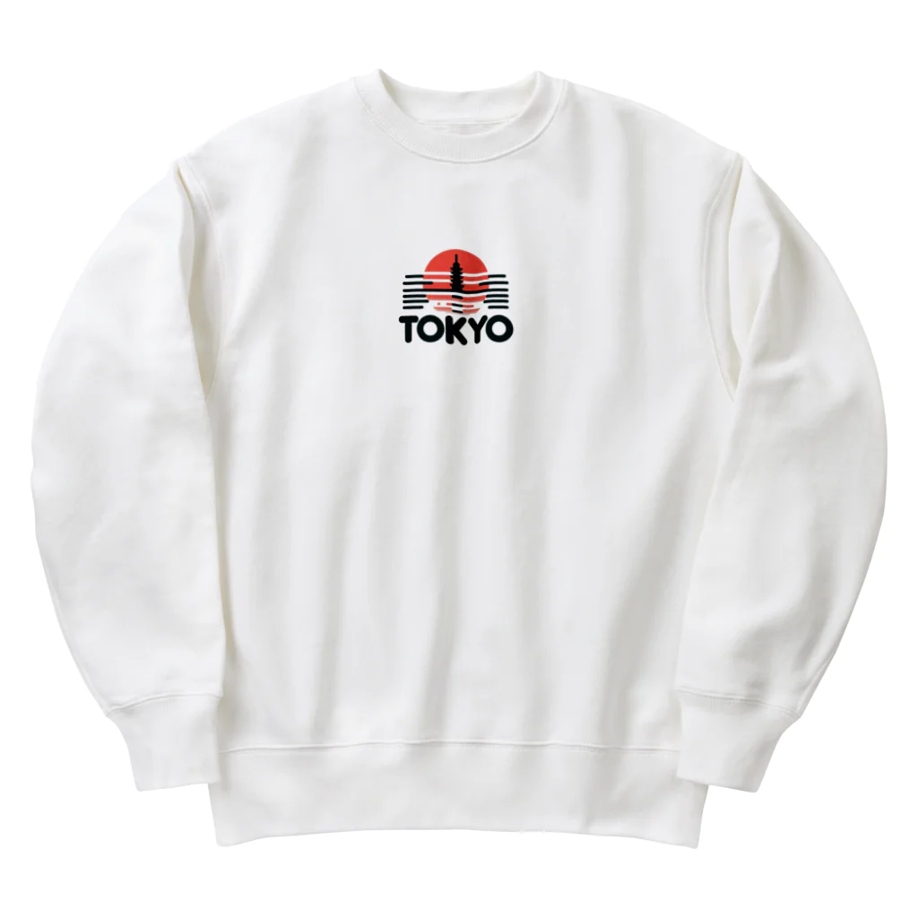 aoharu2005の東京 Heavyweight Crew Neck Sweatshirt