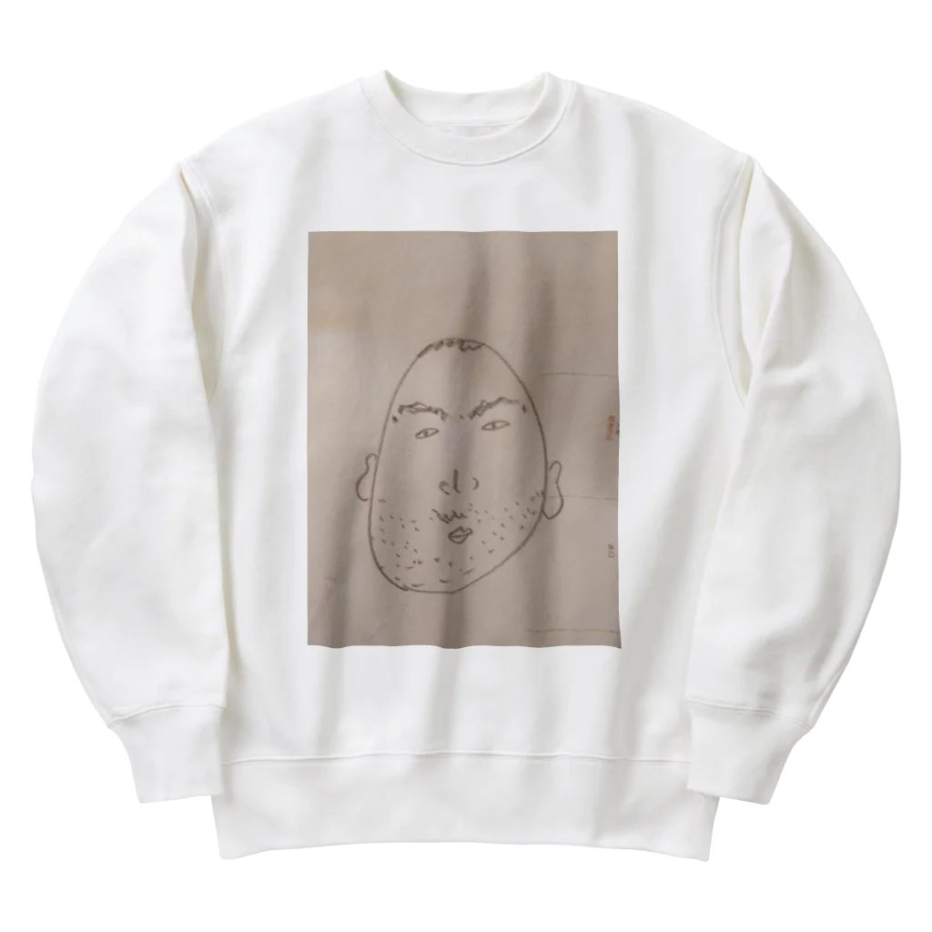 sununagiの名もなきおじさん Heavyweight Crew Neck Sweatshirt